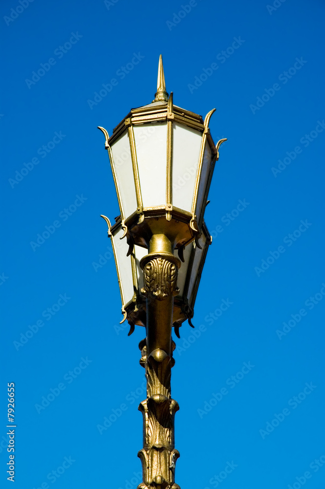 Old street light in Buenos Aires, Argentina.