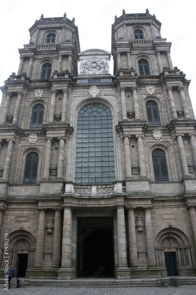 Cathédrâle Saint-Pierre à Rennes (Ille-et-Vilaine, Bretagne)