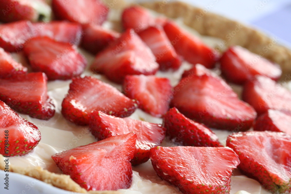 Strawberry tart