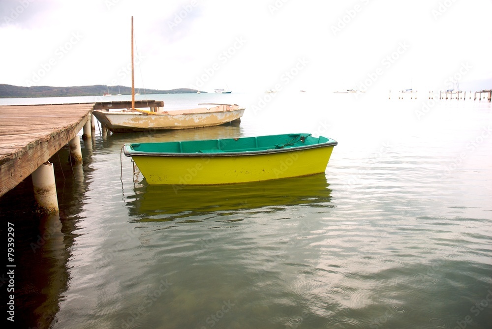 Fishing village of Boqueron in Puerto Rico Fishing village of Boqueron in Puerto Rico