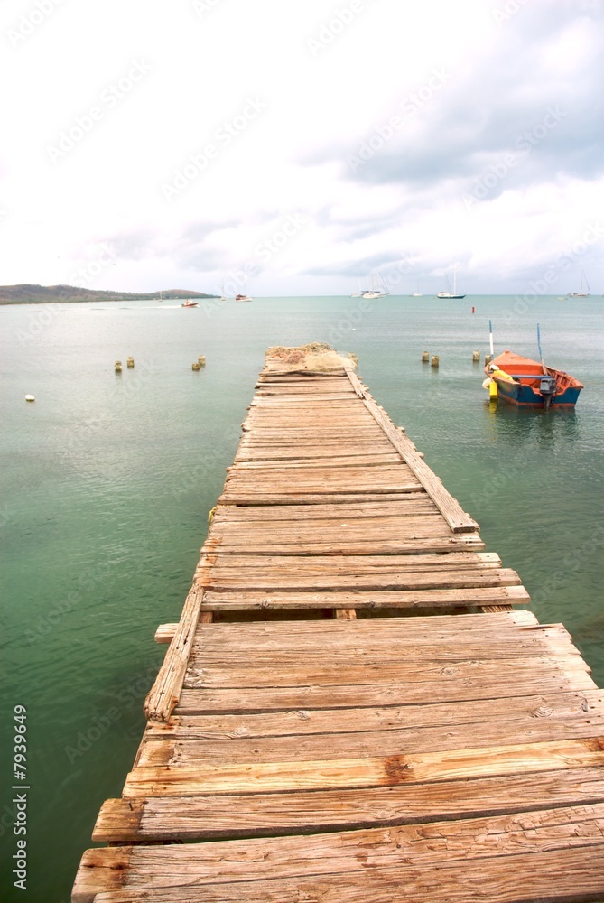 Fototapeta premium Fishing village of Boqueron in Puerto Rico