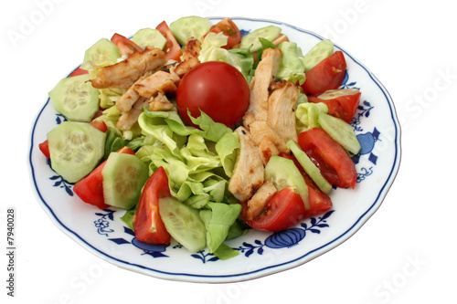 Ein Teller Salat