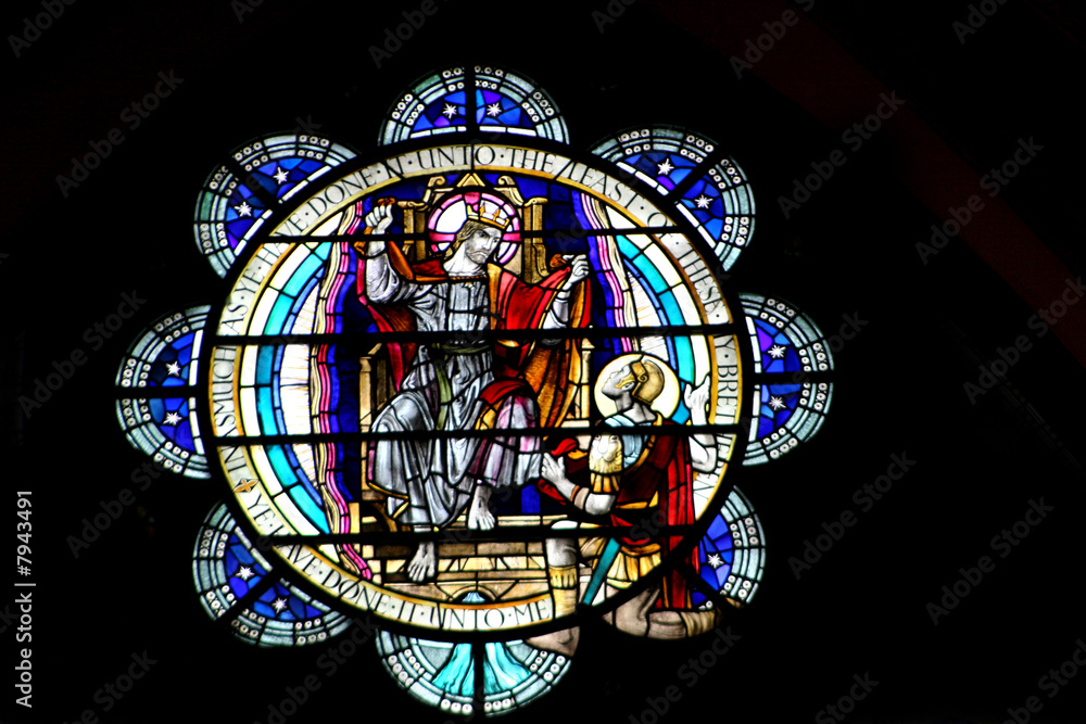 stained glass window stained glass window