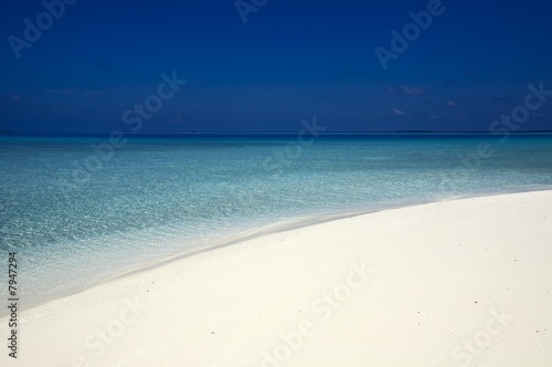 Sand tropical beach