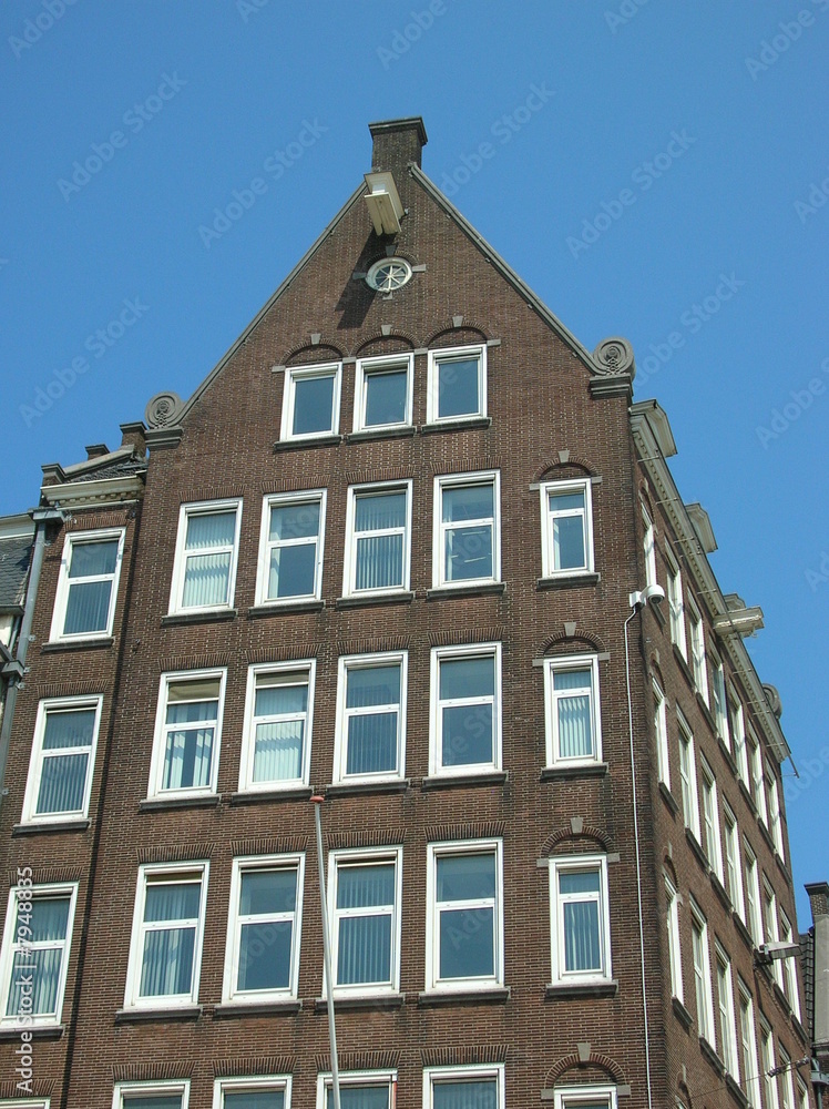 Fototapeta premium casa finestre