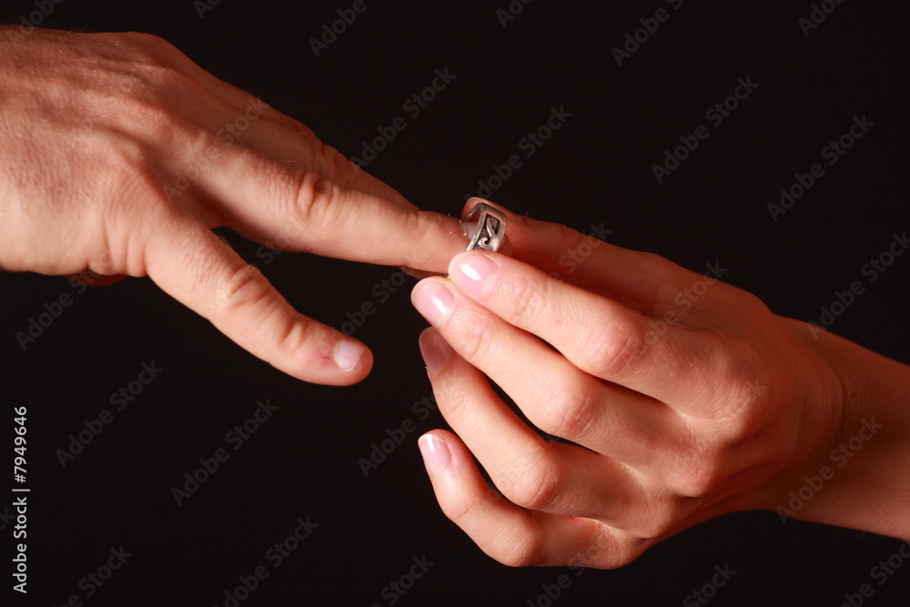 Wedding Ring Hands