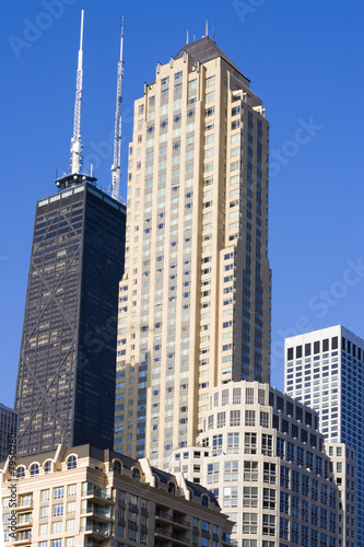 Tall buildings in Chicago