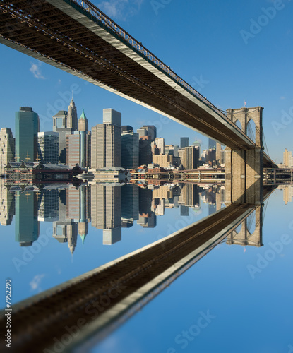 brooklyn bridge, new york, usa #7952290