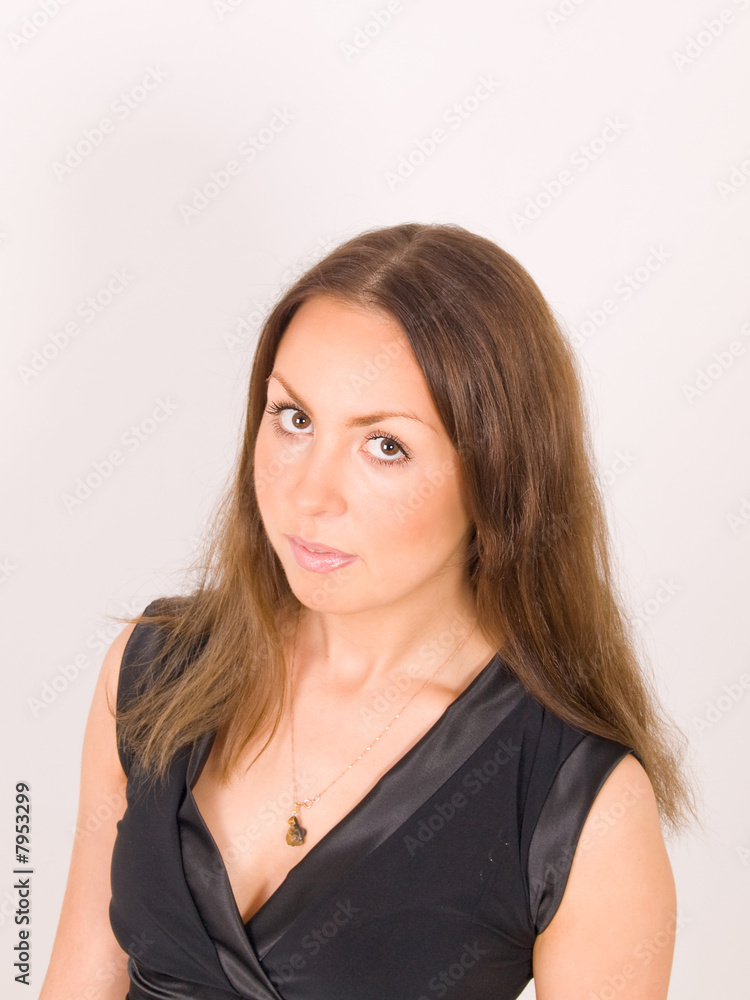 Obraz premium portrait of young beautiful woman