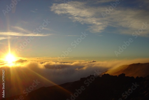 Haleakala Summit Sunrise, Maui © Peter Axtell