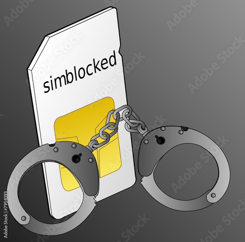sim bloccata