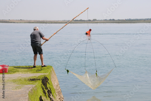 Pêche au carrelet