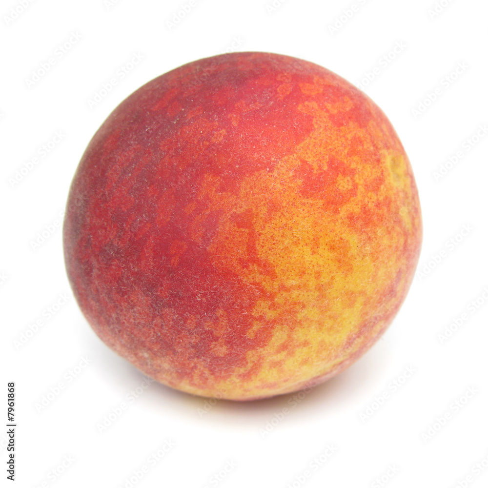 Peach perfect isolated on white background Peach perfect isolated on white background