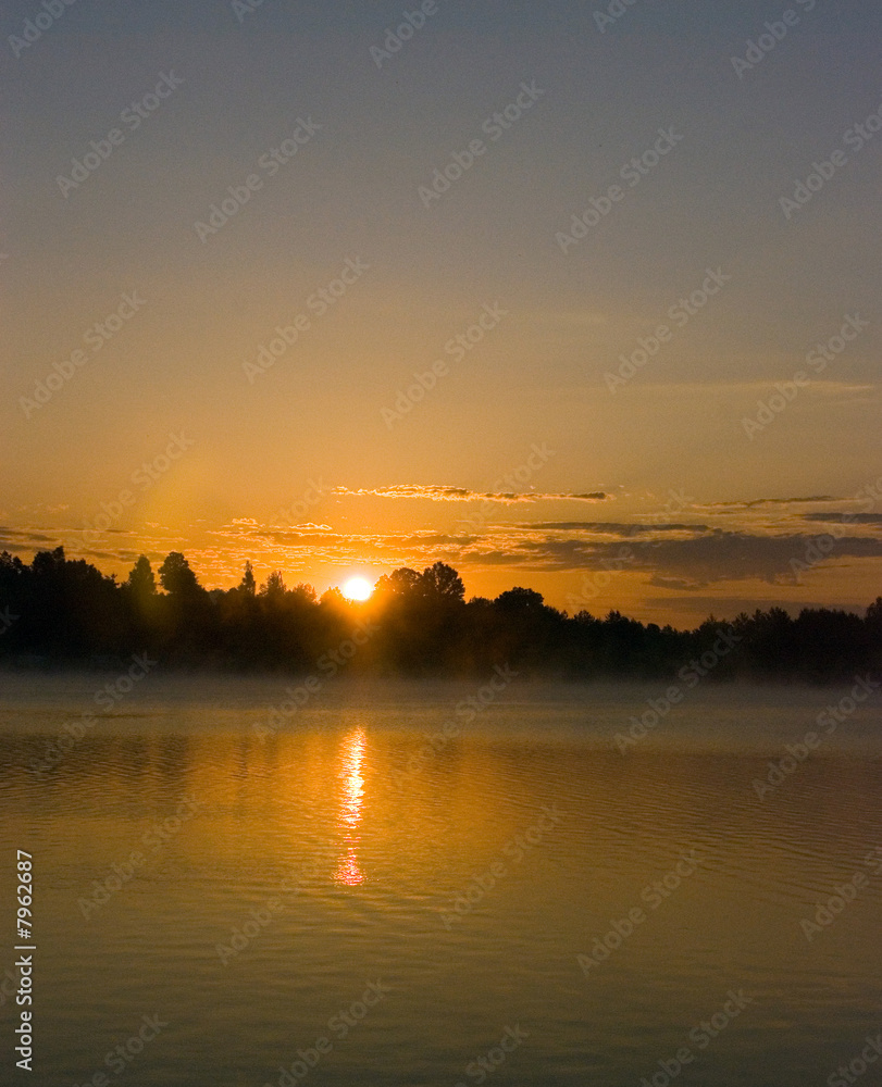 Naklejka premium sunrise