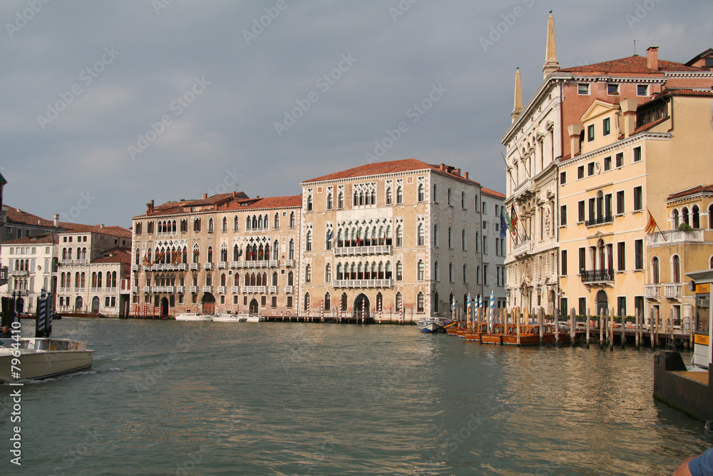 Le grand canal de Venise