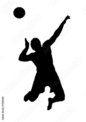 Volleyball Sprungaufgabe