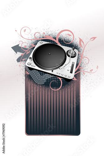 frame with turntable