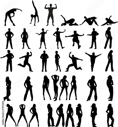 Set people. Vector. Similar images can be found in my gallery.