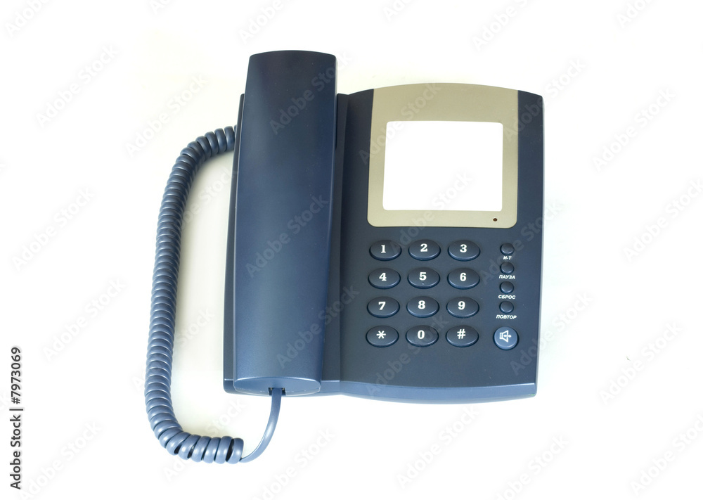 telephone on white telephone on white