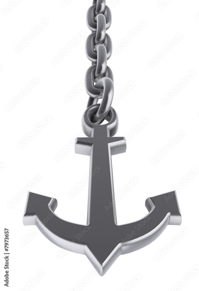 Anchor and chain