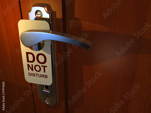 Do not disturb