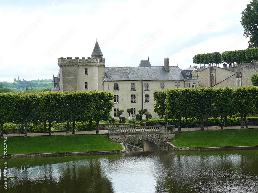 Fototapeta premium Villandry - Château et jardin