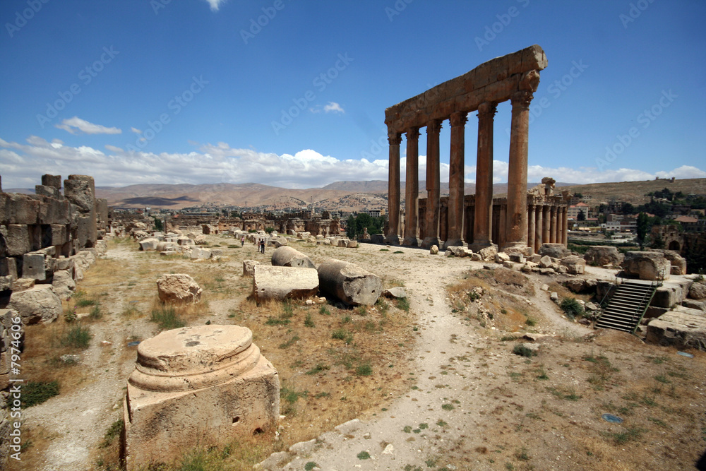 Obraz premium Świątynia Baalbek