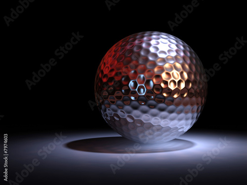 Chromate golf ball