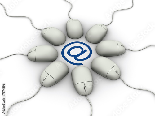 E-mail and mouses