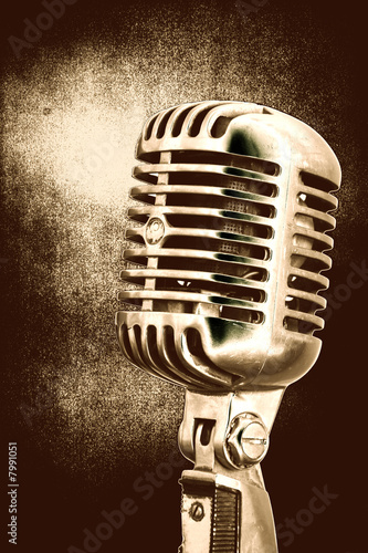 Vintage Microphone #7991051