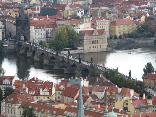 Charles Bridge in Prague, Czech Republic