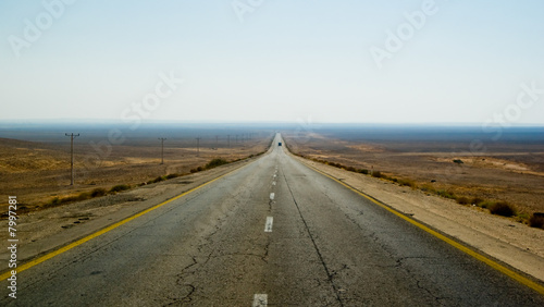 Straight road to nowhere