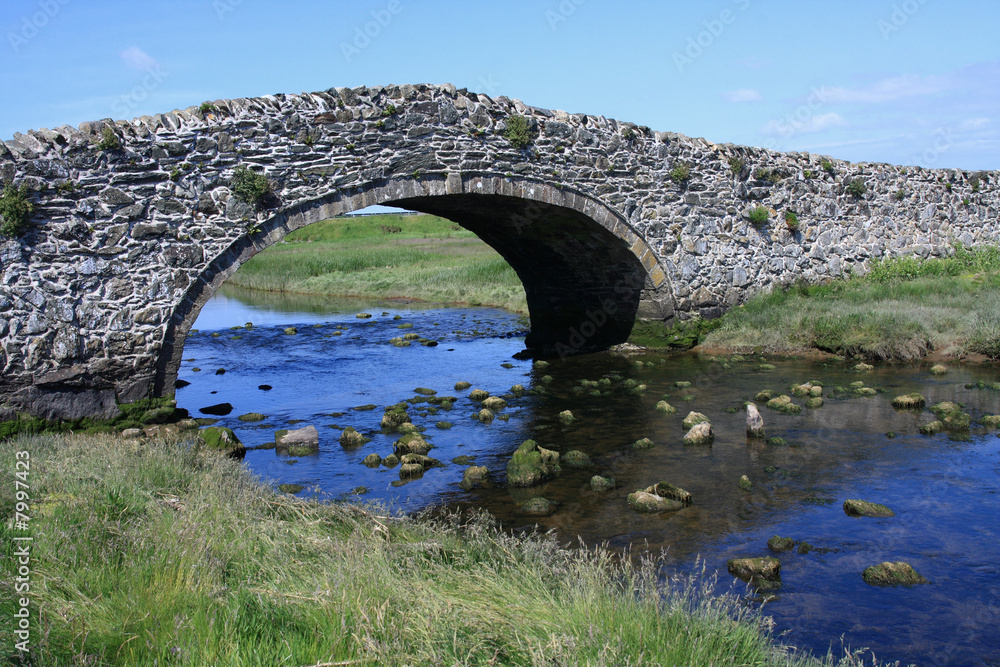 The old bridge at Abberfraw