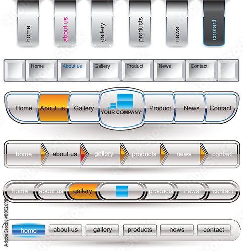 Website template