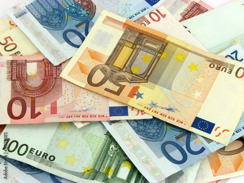 Tapety artystyczne euro money