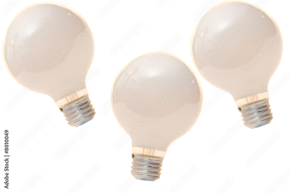 Isolated Light Bulb