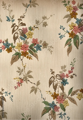 vintage old house wall paper
