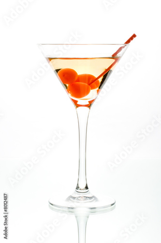 Martini in a glass