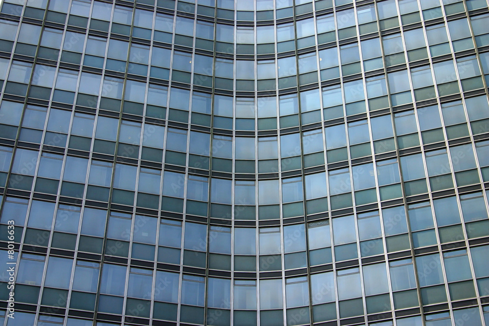 Close crop shot of bland uniform office windows Close crop shot of bland uniform office windows