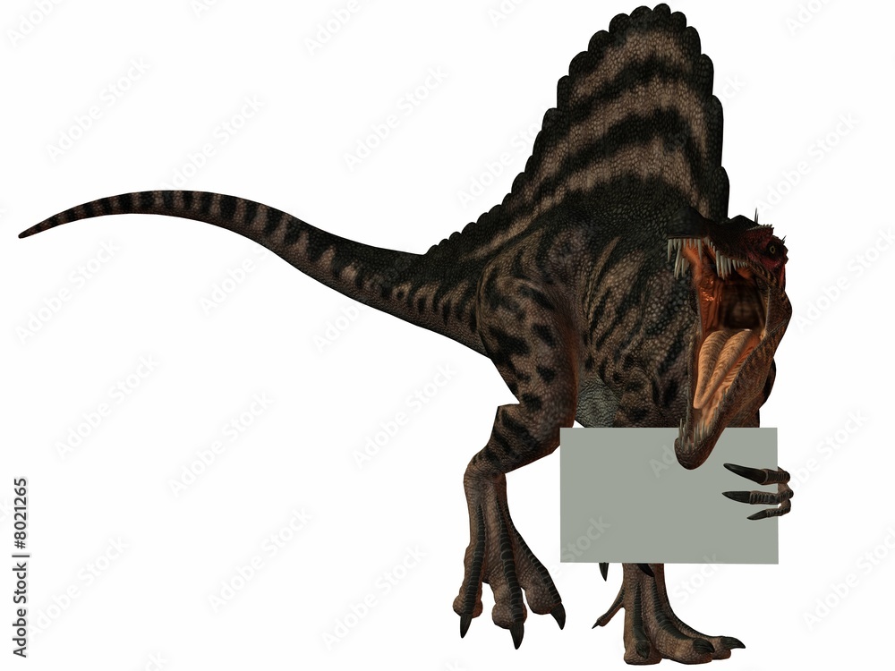 Produktbild von Kinder Dujuanus Spinosaurus Plüsch Kostüm - 3D Skelett Dinosaurier Outfit Für Halloween Dino Kostüm