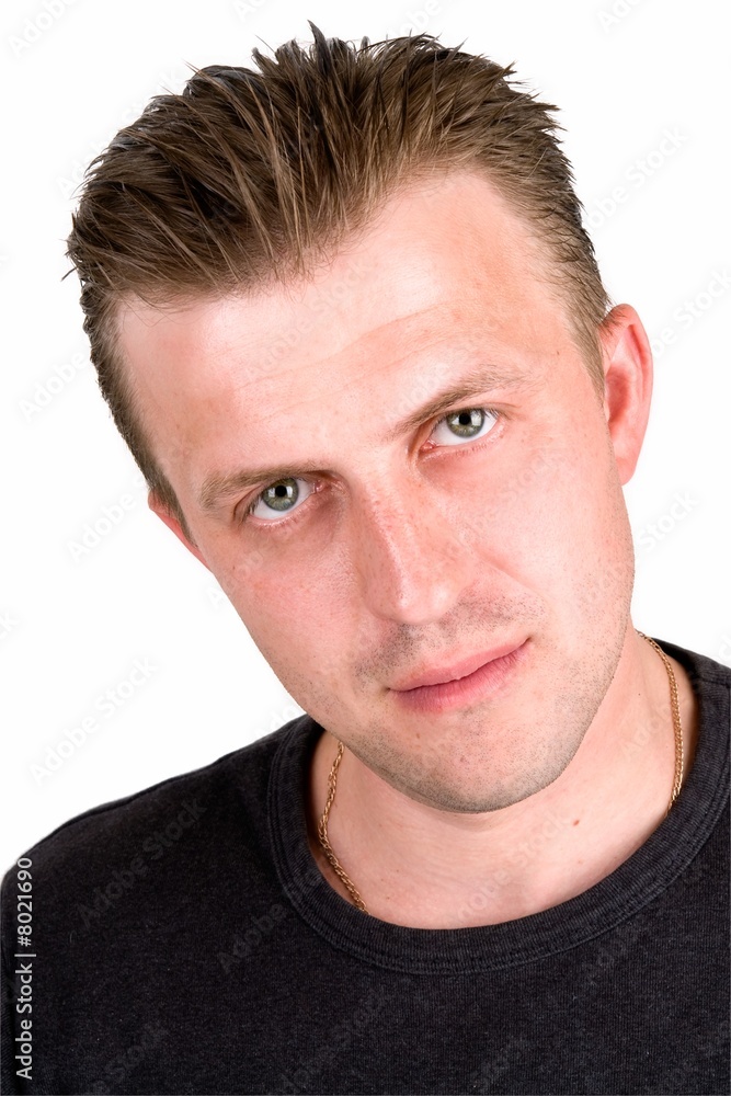 Obraz premium serious young man