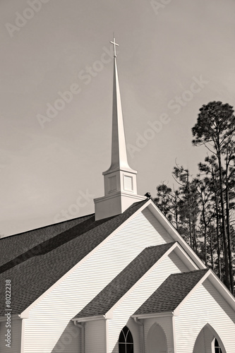 Fényképezés Old Fashioned Church