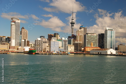 Auckland Harbor, New Zealand