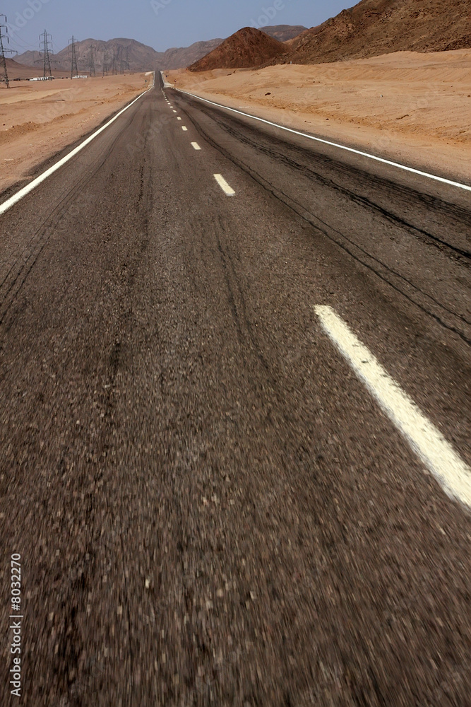 Fototapeta premium desert highway