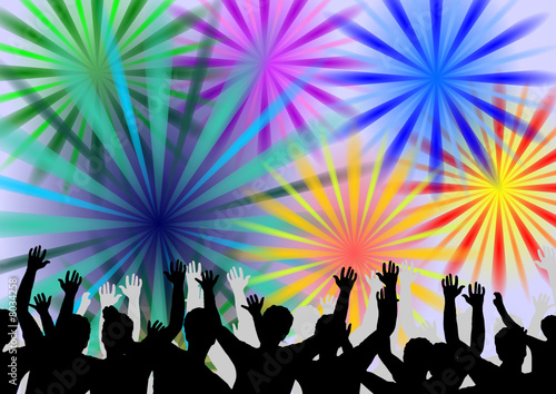 happy party, music