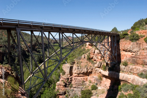 Bridge over Oakcreek in Arizona