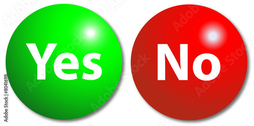 Yes & No buttons