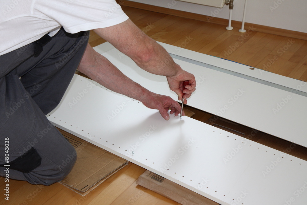 Möbelmontage Stock Photo | Adobe Stock
