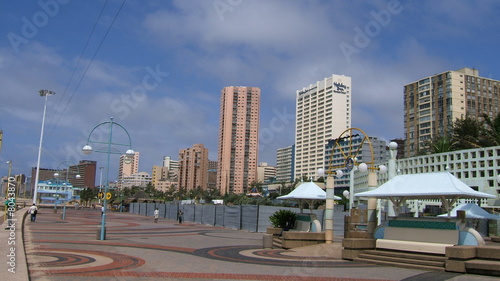 Bord de mer à Durban, Afrique du Sud