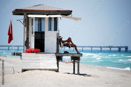 Dania Beach Lifeguard Stand